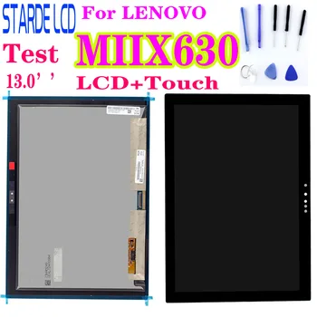 13.0 İnç LENOVO MİİX630 LCD ekran dokunmatik ekranlı sayısallaştırıcı grup Miix 630 için LCD Parçaları