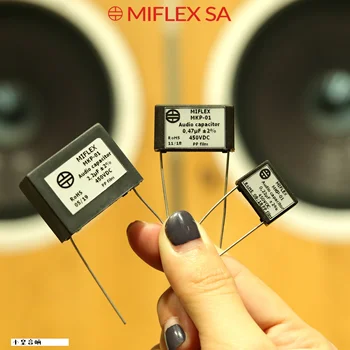 2 adet / grup orijinal MIFLEX MKP-01 Serisi 450V Metal Folyo Polipropilen Film Özel Yağa batırılmış Kondansatör Ses ücretsiz kargo