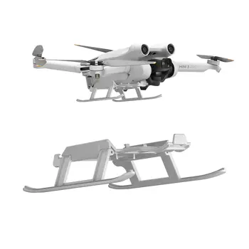 Iniş takımı Kiti DJI Mini 3 Pro Katlanabilir Hızlı Bırakma Yüksekliği Genişletilmiş Bacak Koruyucu Ayak Uzatma Drone Aksesuarları
