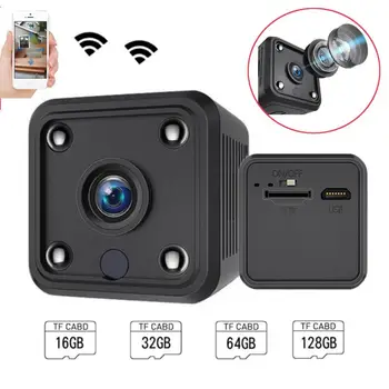 X6 1080 P Kablosuz WiFi Mini Kamera Sensörü Kızılötesi Gece Görüş Kamera Hareket DVR Mikro Kamera Spor DV Video Küçük Kamera